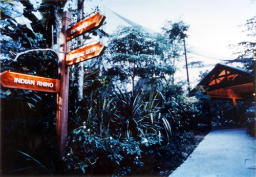 signage in &lsquo;Night Safari&rsquo;